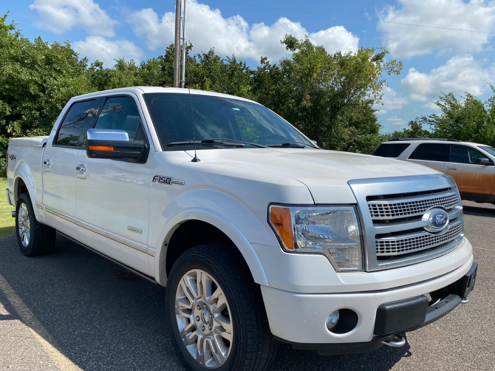 Pre-Owned 2012 Ford F-150 4WD SuperCrew 145 Platinum Crew Cab Pickup in ...